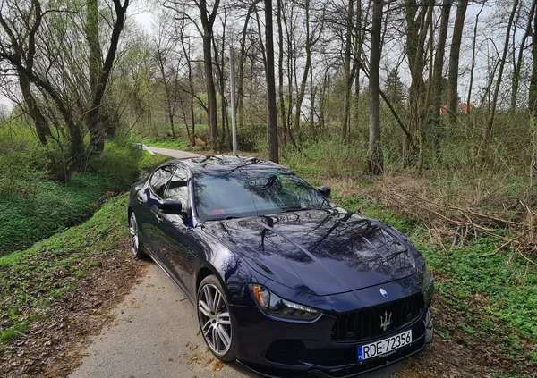 maserati ghibli Maserati Ghibli cena 123800 przebieg: 76778, rok produkcji 2015 z Grabów nad Prosną